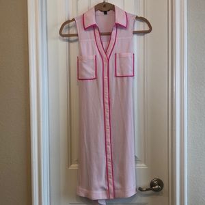 Express Tank Button Up Dress